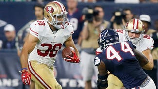 Next Story Image: Former rugby star Hayne continues to make strides as 49ers RB